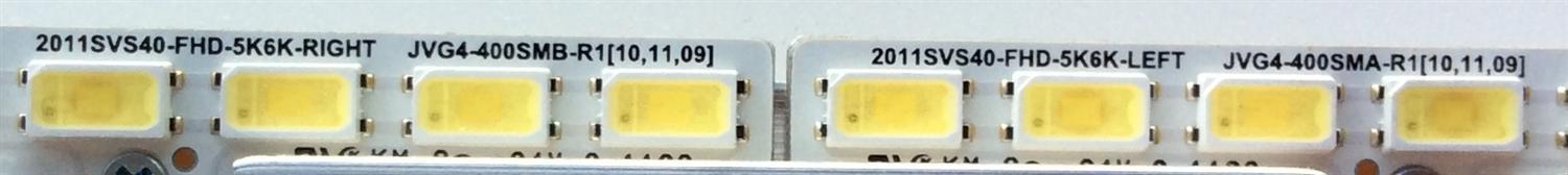 KIT DE LED PARA TV / SAMSUNG LTJ400HF01-J BW17 / JVG4-400SMB-R1[10,11,09] / 2011SVS40-FHD-5K6K-LEFT / 2011SVS40-FHD-5K6K-RIGHT / MODELO UN40D6000SFXZA  - Imagen 2